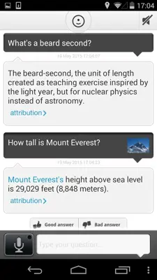 Evi android App screenshot 3